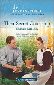Their Secret Courtship (Love Inspired, No 1403) (Larger Print)