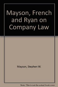 Mayson, French and Ryan on Company Law, 1998-99