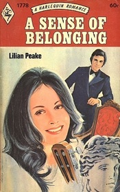 A Sense of Belonging (Harlequin Romance, No 1778)