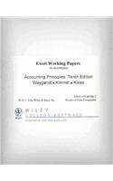 Accounting Principles, Excel Working Papers CD