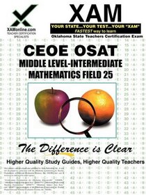 CEOE OSAT Middle-Level Intermediate Mathematics Field 25