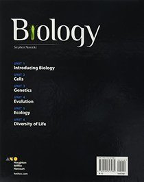 HMH Biology: Student Edition 2017