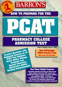Barron's Pcat: How to Prepare for the Pharmacy College Admission Test (Barron's)
