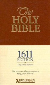 Holy Bible: King James Version, Bonded Leather, 1611 Edition