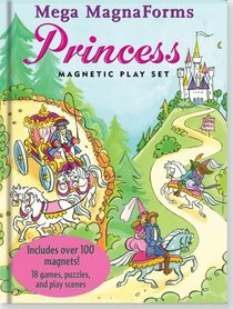 Princess Mega MagnaForms - Magnetic Play Set (Activity Books)
