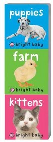 Bright Baby Chunky Pack: Puppies, Farm, Kittens