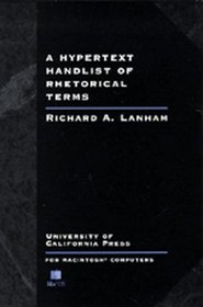 A Hypertext Handlist of Rhetorical Terms: For Macintosh Computers