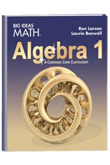 BIG IDEAS MATH Algebra 1: Common Core Student Edition 2015