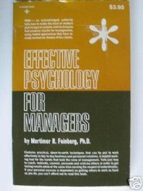 Effective Psychology for Managers