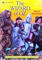 The Wizard Of Oz Movie Stybk Golden Book, Golden Books. (Paperback 