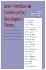 Contemporary Sociological Theories: New Directions