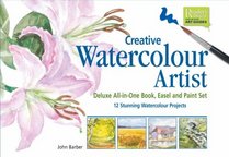 Creative Watercolour Artist: Deluxe All-in-One Book, Easel and Paint Set12 Stunning Watercolor Projects