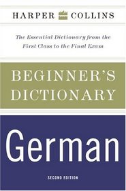 HarperCollins Beginner's German Dictionary, 2nd Edition