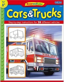 Draw and Color: Cars & Trucks