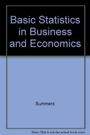 Basic Statistics in Business & Economics