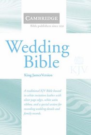 KJV White Gift Text Edition White imitation leather 21W