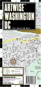 New Artwise Washington DC Museum Map - Laminated Museum Map of Washington, DC - Streetwise Maps