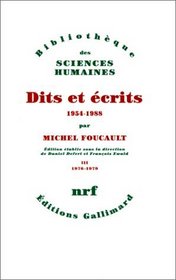 Dits et Ecrits, 1954-1988, tome III : 1976-1979