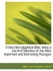 A New Hieroglyphical Bible: Being a Careful Selection of the Most Important and Interesting Passages