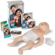 Infant CPR Anytime: Light Skin Kit [With Infant CPR Anytime Skills Reminder Card and Mini Baby CPR Manikin, Spare Lung, Wipes and Bili