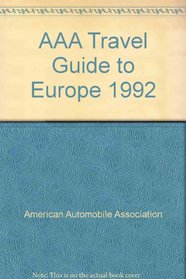 AAA Travel Guide to Europe, 1992