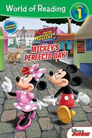World of Reading Mickey and the Roadster Racers Mickey's Perfecto Day (Level 1 Reader): with stickers