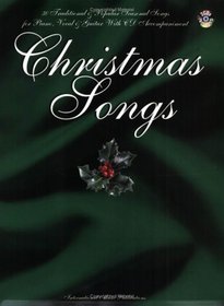 Christmas Songs Piano Vocal & Guitar book and cd
