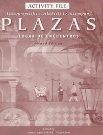 Activity File for Plazas: Lugar de encuentros, 2nd