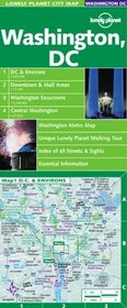 Lonely Planet Washington, D.C: City Map (City Maps Series)