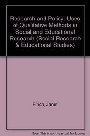 RESEARCH & POLICY CL (Social Research and Educational Studies Series)