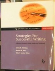 Strategies for Successful Writing: A Rhetoric, Research Guide and Reader