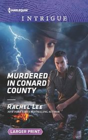 Murdered in Conard County (Conard County: The Next Generation) (Harlequin Intrigue, No 1878) (Larger Print)