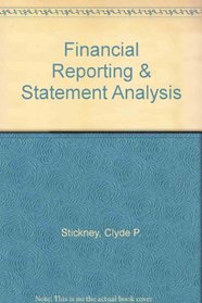 Financial Reporting  Statement Analysis