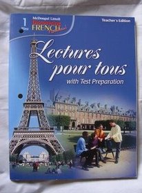 Discovering French Nouveau!, Level 1 (Bleu) - Lectures pour tous, Teacher's Edition (with Test Prep)