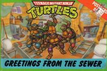 Teenage Mutant Ninja Turtles: Greetings from the Sewer Postcard Book