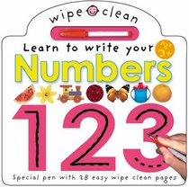 Wipe Clean Numbers (Wipe Clean Learning Books)