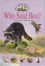 Who Said Boo? (We Can Read)