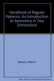 Handbook of Regular Patterns: An Introduction to Symmetry in Two Dimensions