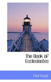 The Book of Ecclesiastes