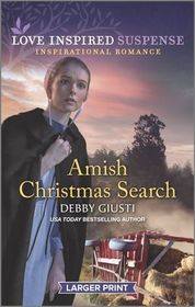 Amish Christmas Search (Love Inspired Suspense, No 850) (Larger Print)