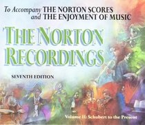 The Norton Recordings to Accompany the Enjoyment of Music: Standard (Norton Recordings to Accompany the Norton Scores  the Enjoy)