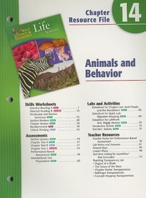 Holt Science & Technology Life Science Chapter 14 Resource File: Animals and Behavior