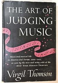 Art Of Judging Music, The (Music Book Index)