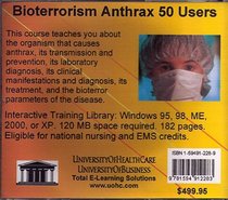 Bioterrorism Anthrax, 50 Users