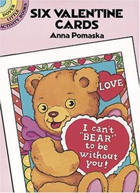 Six Valentine Postcards (Dover Little Activity Books)