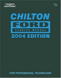 Chilton Ford Service Manual - Annual Edition (Chilton Ford Mechanical Service Manual)