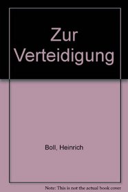 Zur Verteidigung (German Edition)