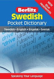 Berlitz Pocket Dictionary Swedish