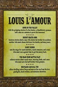 Louis L'Amour Box Set: Five Western Classics Mass Merch Only