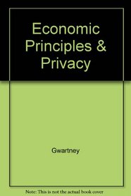 Economic Principles & Privacy